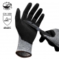 Preview: Schnittfeste Handschuhe, EN 388 Cut Level 5, Sicherheitshandschuhe, Gr. 7-11 S-XL