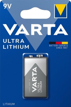 Varta E - Block 9V Professional Lithium Ideal für Rauchmelder 1er BlisterVPE1/10