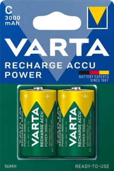 Varta Akku NIMH Baby (C) 1,2V 56714 3000 mAh 2er Blister VPE2
