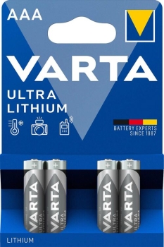 Varta Micro (AAA) 1,5V Lithium Professional 4er Blister