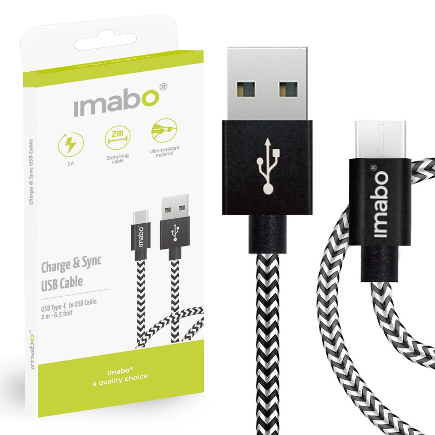 Ankoda Cavo USB C, 3 Confezioni Da 1.8 M, Cavo Di Ricarica USB C - Foto 5