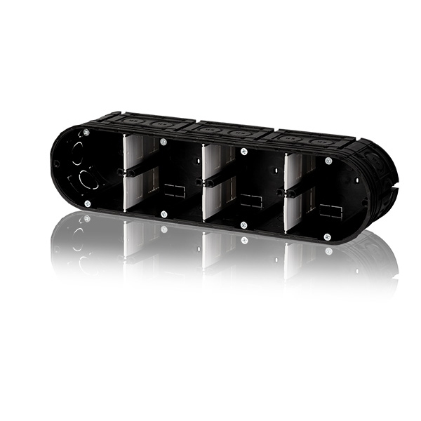 5 x Unterputzgerätedose 4 fach,4x Ø60mm t=63mm Typ: up40