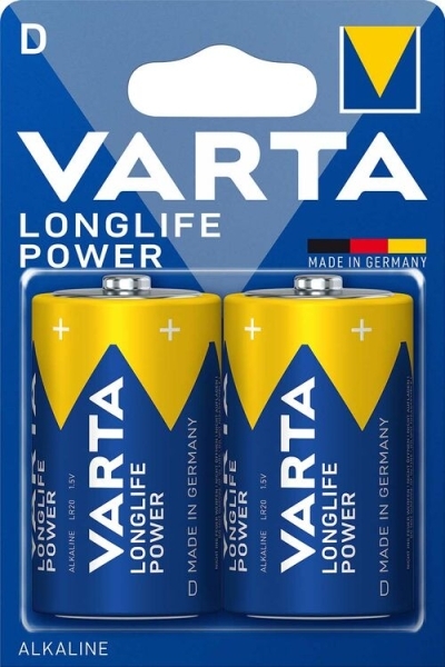 Varta Mono (D) 1,5V 4920 High Energy 2er blister VPE2/20